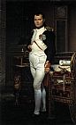 Famous Napoleon Paintings - Napoleon in his Study